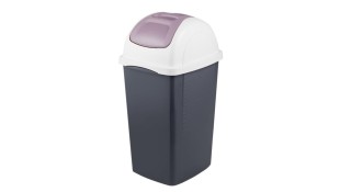 ΚΑΔΟΣ ΠΛΑΣΤΙΚΟΣ 65 L ΜΕ ΑΙΩΡΟΥΜΕΝΟ ΚΑΠΑΚΙ FLIP BIN* Είδη Καθαρισμού