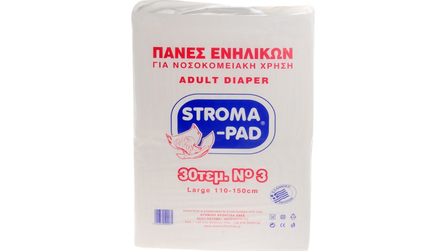 STROMA PAD ΠΑΝΑ Νο3 30τμχ χ 4πακ Προσωπική Υγιεινή