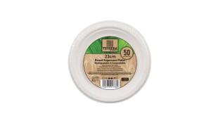 ΠΙΑΤΟ ΧΑΡΤΙΝΟ ΒΙΟ ΖΑΧΑΡΟΚΑΛΑΜΟ 23cm 50ΤΕΜ* Εξοπλισμός