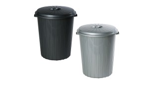 ΚΑΔΟΣ ΜΕ  ΚΑΠΑΚΙ ΑΣΦΑΛΕΙΑΣ 40 LT* Είδη Καθαρισμού