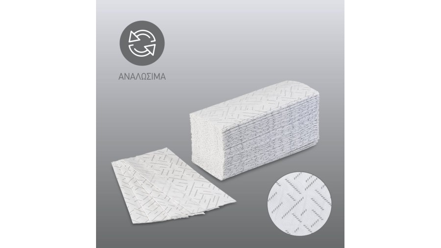 ΧΕΙΡΟΠΕΤΣΕΤΑ ΖΙΚ-ΖΑΚ INTERFOLD Z 150Φ * Είδη Καθαρισμού